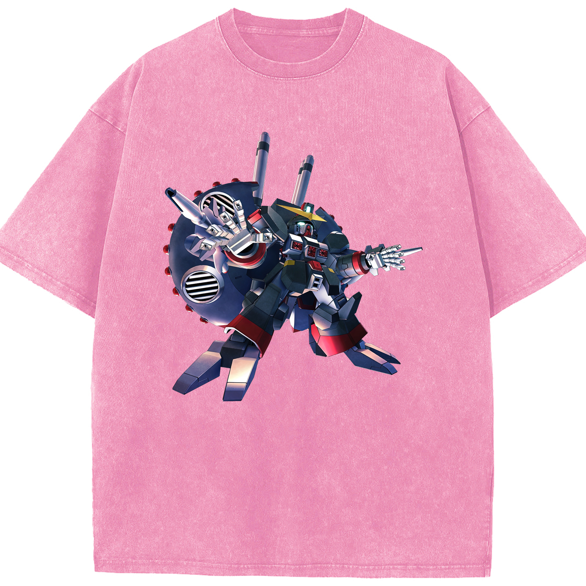 （画像用） 機動戦士ガンダム Mobile Suit Gundam 綿100% ヴィンテージ風 半袖Tシャツ（フロントプリント）